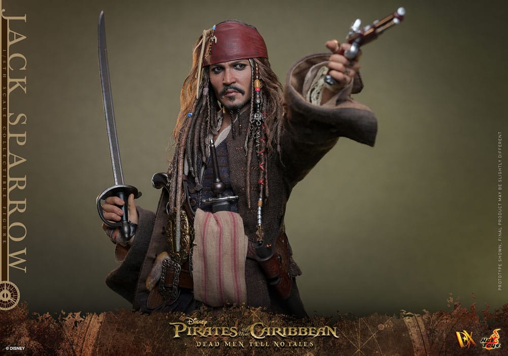 Pirates of the Caribbean: Dead Men Tell No Tales DX Action Figure 1/6 Jack Sparrow 30 cm